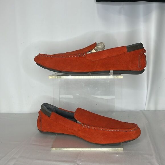 CALVIN KLEIN MAVERICK SUEDE SLIP ON MEN SNEAKER FTL-05-178 - Picture 2 of 9